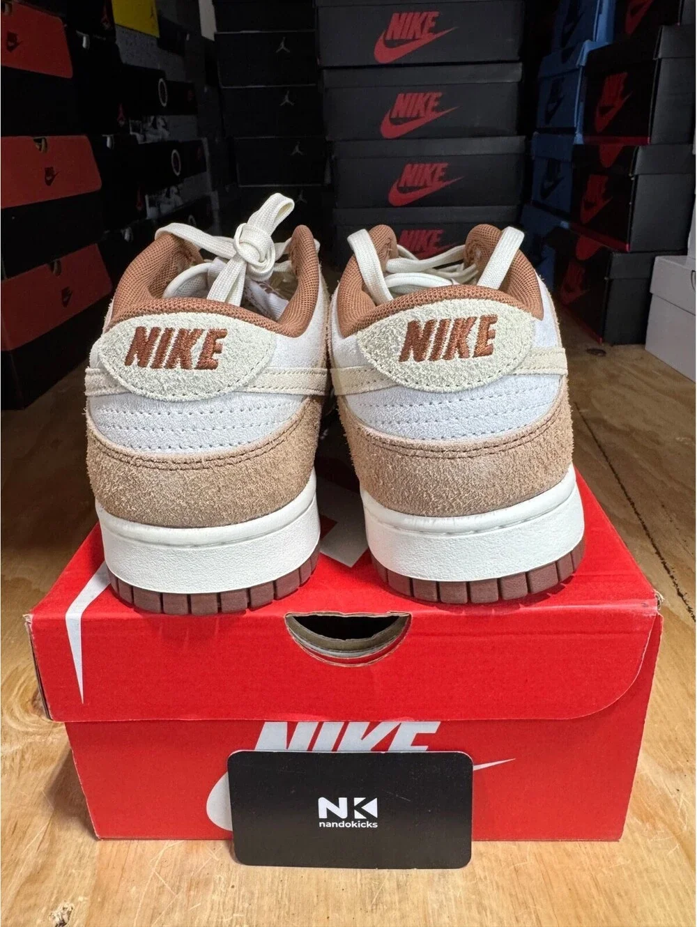 Nike Dunk Low Premium 'Medium Curry' DD1390-100 BRAND NEW MENS SIZE 9